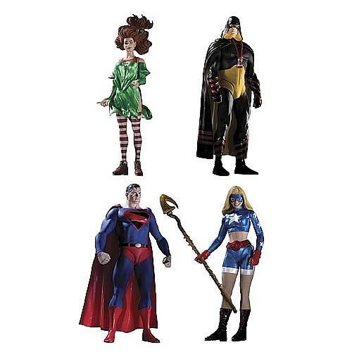 Justice Society of America Action Figures Series 2 Set